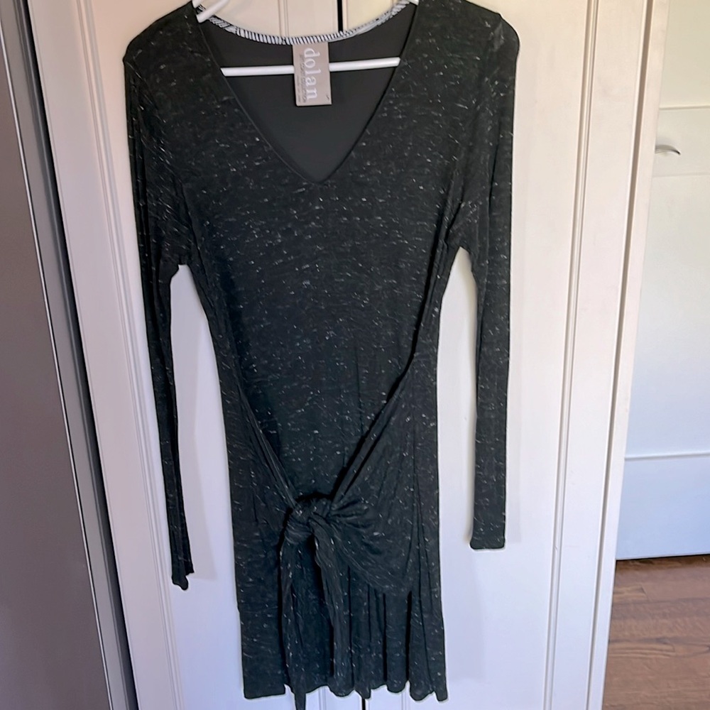 Dolan from Anthropologie tie waist knit dress size S